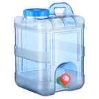 5.5/7.5/10/15L Camping Car Water Container PC with Faucet Water Storage Tank No Leakage Water Storage Bucket for Picnic Travel