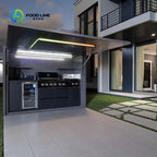 Customized Modern Modular  Outdoor Kitchen with Complete BBQ Setup Backyard Patio Garden Outdoor Kitchen Cabinets