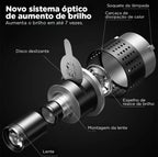 VEDO Photography Flash Snoot Conical Lens Kit Video Modeling Shape Photo Studio With Optical Spotlight 35 Gobo