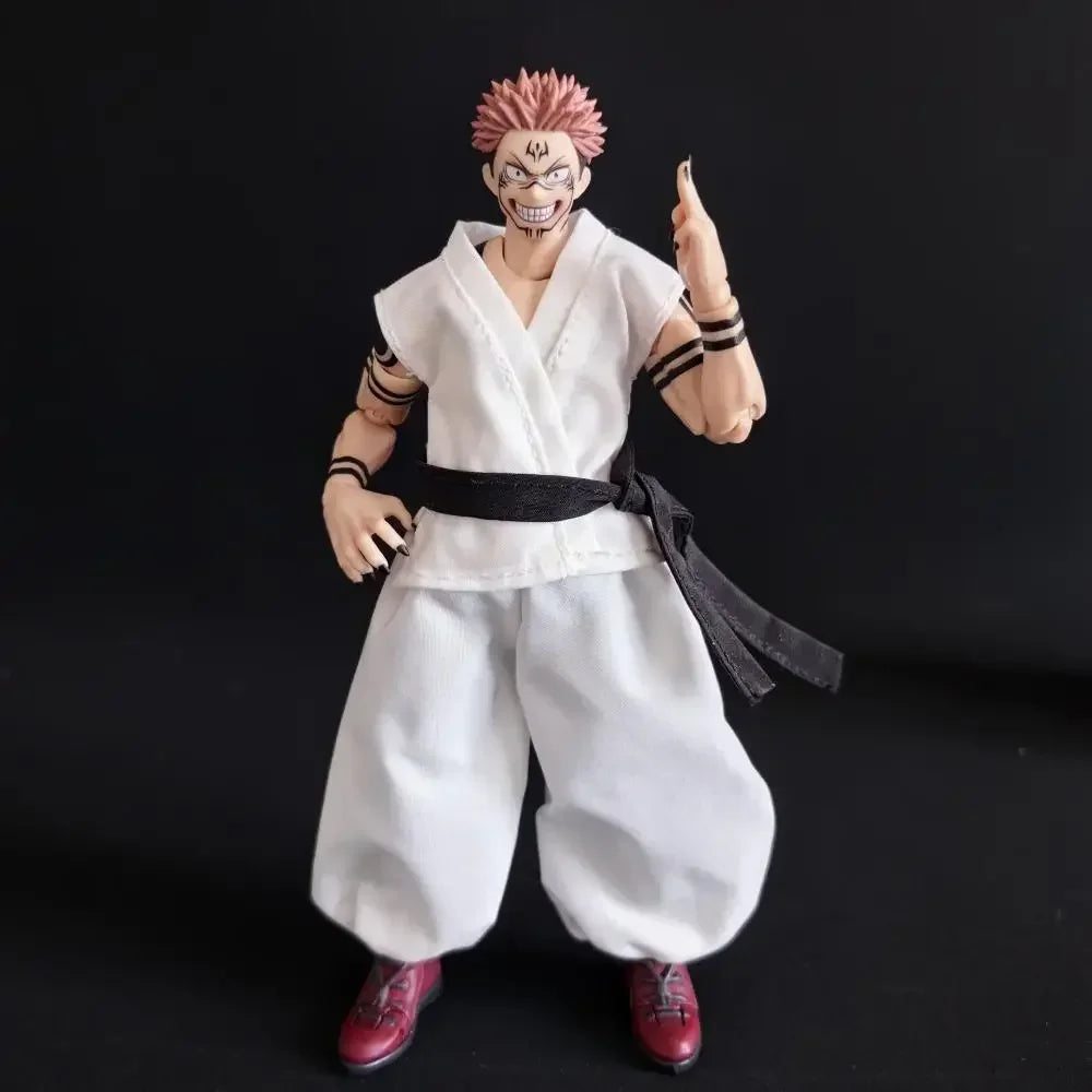 Jujutsu Kaisen Anime Ryomen Sukuna Satoru Gojo New Shf Handmade Clothes Clothing Is Suitable for 1/12 Size Movable Humanoid Toys