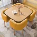 Modern Round/Square Dining Table Set
