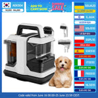 OMESER Handheld Carpet Cleaner 750W 15KPa Portable Spot Cleaner for Car Sofa Pet Hair Spray Suction Upholstery Clean Machine