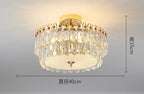 Modern Crystal LED Lights Chandelier For Living Room Decor Bedroom Ceiling Lamp Hanging Light Fixture Home Decoration Luxury