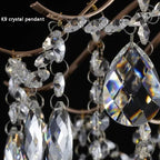 Modern Crystal LED Lights Chandelier For Living Room Decor Bedroom Ceiling Lamp Hanging Light Fixture Home Decoration Luxury