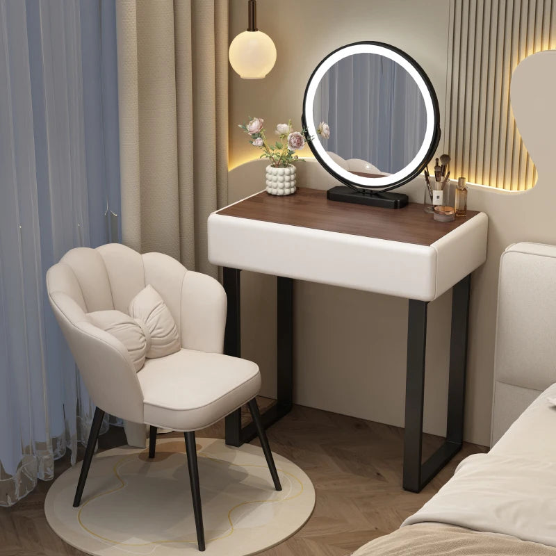 Small Bedroom Vanity Table Organizer Minimalist Chep Comfortable Dressing Table European Modern Penteadeira Postmodern Furniture