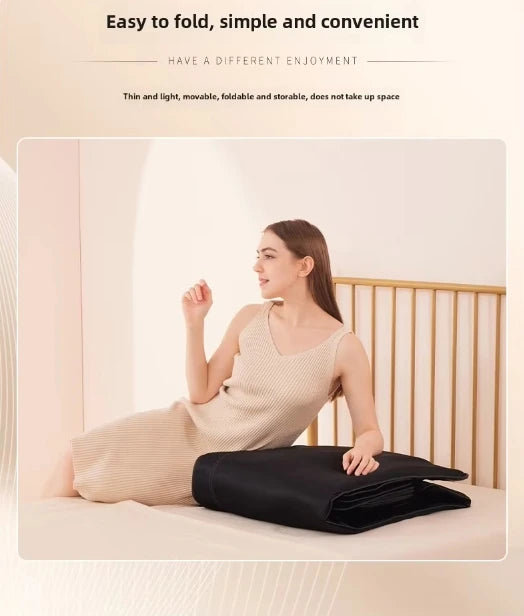Full Body Heated Massage Mat with Airbag & Vibration for Neck & Lumbar