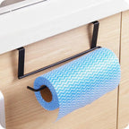 Iron Kitchen Tissue Holder Hanging Bathroom Toilet Roll Paper Holder Towel Rack Kitchen Cabinet Door Hook Holder hanging rack