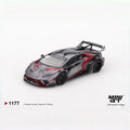 MINIGT 1:64 Lamborghini Huracán GT RONIN Countach 25th LBWORKS Alloy Die-Cast Car Model Collection Gift