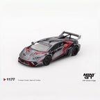 MINIGT 1:64 Lamborghini Huracán GT RONIN Countach 25th LBWORKS Alloy Die-Cast Car Model Collection Gift