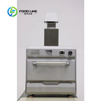Customized Restaurant Hotel Kitchen High Quality Stainless Steel Commercial Fruit Wood Charcoal Steak Grill Oven