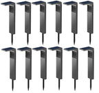 4/6/8/10/12Pcs Solar Garden Light IP64 Waterproof Outdoor LED solar lamps path lights warm white, backyards, gardens, lawn light