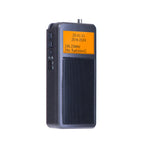 HRD-205 Portable FM Radio Multifunctional Bluetooth Radio Built-in Speaker Rechargeable Radio Music Player Alarm Clock