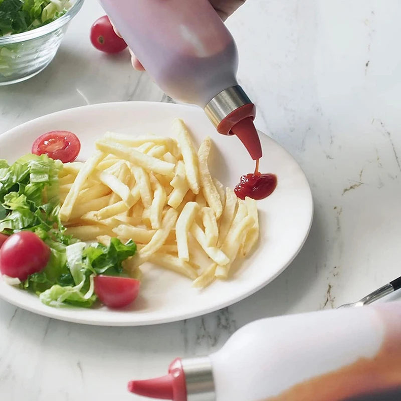 Kitchen Accessories Flavored Bottles Jam Vinegar Ketchup Mustard Cooking Tools Tableware Gravy Boats