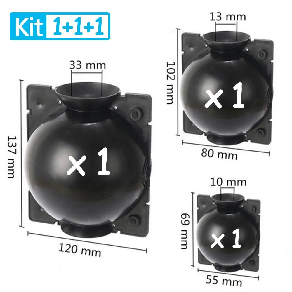 1/3/6/9Pcs Plant Rooting Ball Transplant Nursery Ball Sapling Propagation Grafting Breeding Case for Home Gardening Tools