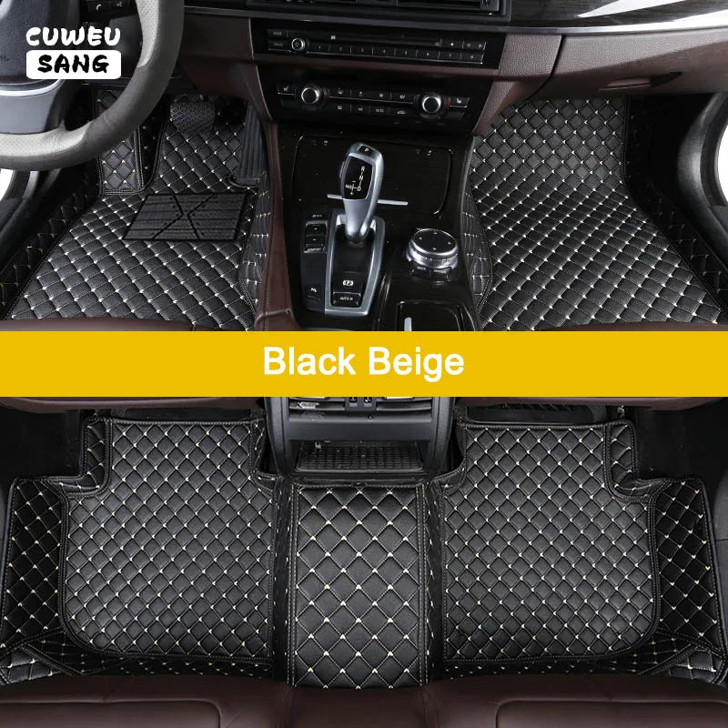 CUWEUSANG Custom Car Floor Mats For Lexus NX NX200t NX250 NX300 NX300h NX350 NX350h NX450h Auto Carpets Foot Coche Accessorie