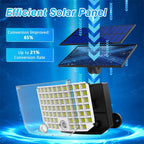 256 LED Solar Motion Sensor Security Lights - Waterproof Outdoor Flood Lights | AlluCanFind