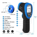 High Temp Infrared Thermometer Gun