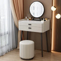 Rockboard Solid Wood Dressing Table Bedroom Modern Simple and Luxury Small 60 Mini 50cm Mesh Red Small Unit Makeup Table