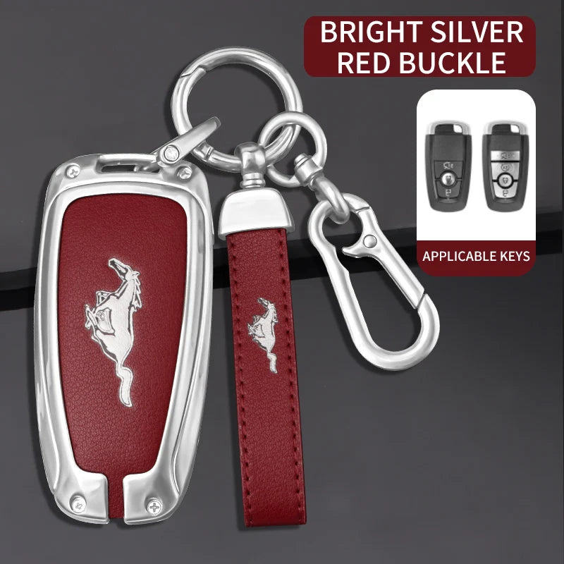 Zinc alloy Car Smart Key Case Cover Protector Shell Fob For Ford Fusion Mondeo Mustang Edge Expedition EXplorer F-150 F-250 F-35