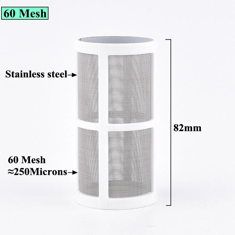 1~5Pcs 10 Mesh-200 Mesh Filter Net Garden Watering Filter Domestic Kitchen Purification Water impurities Filter Accessories