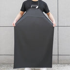 Soft PU Leather Kitchen Apron Black Green Waterproof Work Apron Oil-proof Aquatic Butchery Food Apron Farmers Market