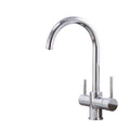 ROVATE 3 in 1 Kitchen Faucet, Hot and Cold Kitchen Sink Faucet with Drinking Faucet Water Filter