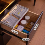 Woman Dressing Table with Glass Plate Stool Toilet Makeup Cabinet with Mirror Dresser Furniture for Room Sinfonier Komode Banity