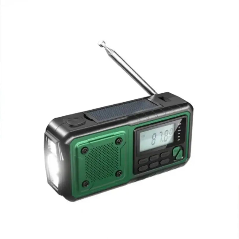 Multifunction Emergency Crank charging power station Radio FM/AM/SW/ Portable Radio with power bank, camping torch,reading lamp
