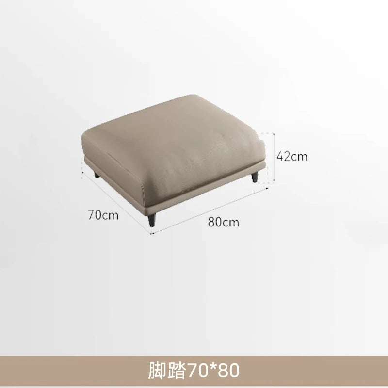 Luxury Genuine Italian Leather Sofa