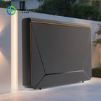 Customized Modular Outdoor Kitchen Cabinets 304 Stainless Steel Waterproof Storage Solution for Villa and Guesthouse