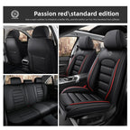 Universal Split Seat Fully Surrounded Car Seat Cover Breathable Comfortable Luxury Leather Car Seat Cushion Full Seats Cover