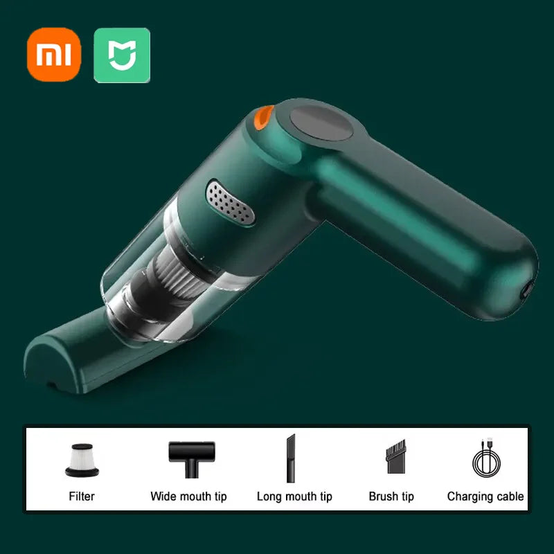 Xiaomi 10000PA Wireless Vacuum Cleaner Mini Handheld Large Suction Car Vacuum Cleaner Pet Hair Absorber Home Cleaning Tools New
