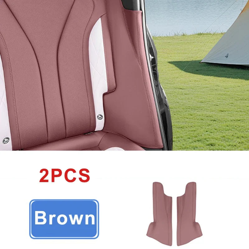 For Geely Monjaro Xingyue L Rear Second Seats Both Sides Leather Protective Pad Anti-scratch Protection Car Interior Accessories