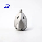 Stainless Steel 1/2" High-pressure Pipeline Cleaning and Dredging Nozzle, Sewer SPEAR POINT NOZZLES
