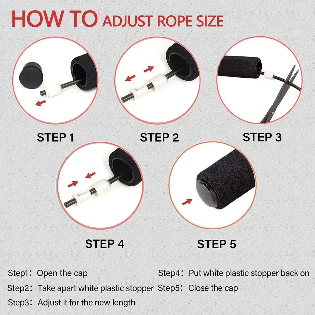 Adjustable Steel Wire Jump Rope - Speed Skipping Workout Fitness for Kids & Adults | AlluCanFind