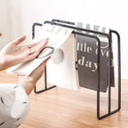 Kitchen Countertop Dishcloth Drying Rack Iron Dishcloth Towel Holder  Standing Dish Rag Storage Hanger Dish Rag Stand Rack