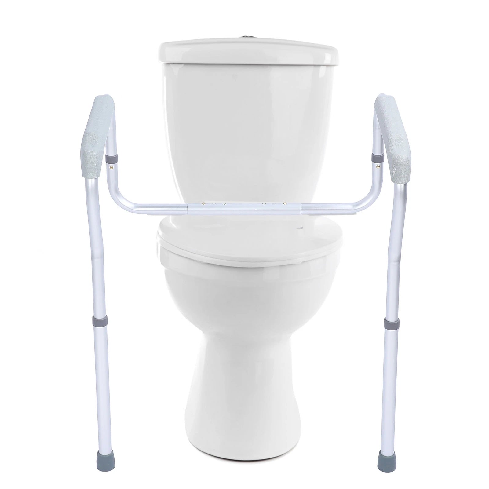 Bathroom Aluminum Alloy Toilet Guardrail Safety Rail Frame for Elderly Disabled Pregnant Women Toilet Seat Rail Toilet Guardrail