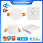 Tuya WiFi Zigbee Human Presence Sensor MmWave Radar Detector With Luminance Sensor For Smart Home Replace PIR Sensor