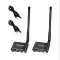 2.4ghz Wireless Wifi Audio Music Transmitter and Receiver With 3.5mm R/L RCA Wireless Audio adapter For DVD TV Computer CD