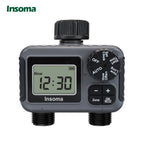 Insoma 2-Zone Sprinkler Timer Programmable Garden Hose Timer Water-Saving Irrigation Controller for Lawn Yard  Drip Systems IPX5