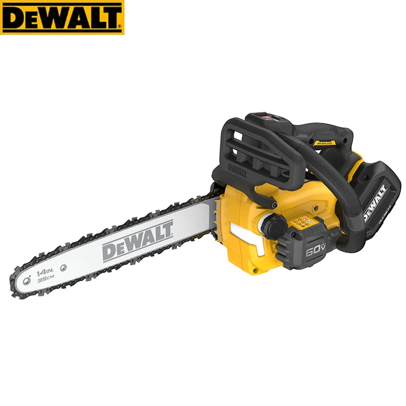 DEWALT DCMCST635 Cordless 35CM Top Handle Chainsaw 60V MAX Brushless High-Speed Lithium Electric Chainsaw Garden Power Tool