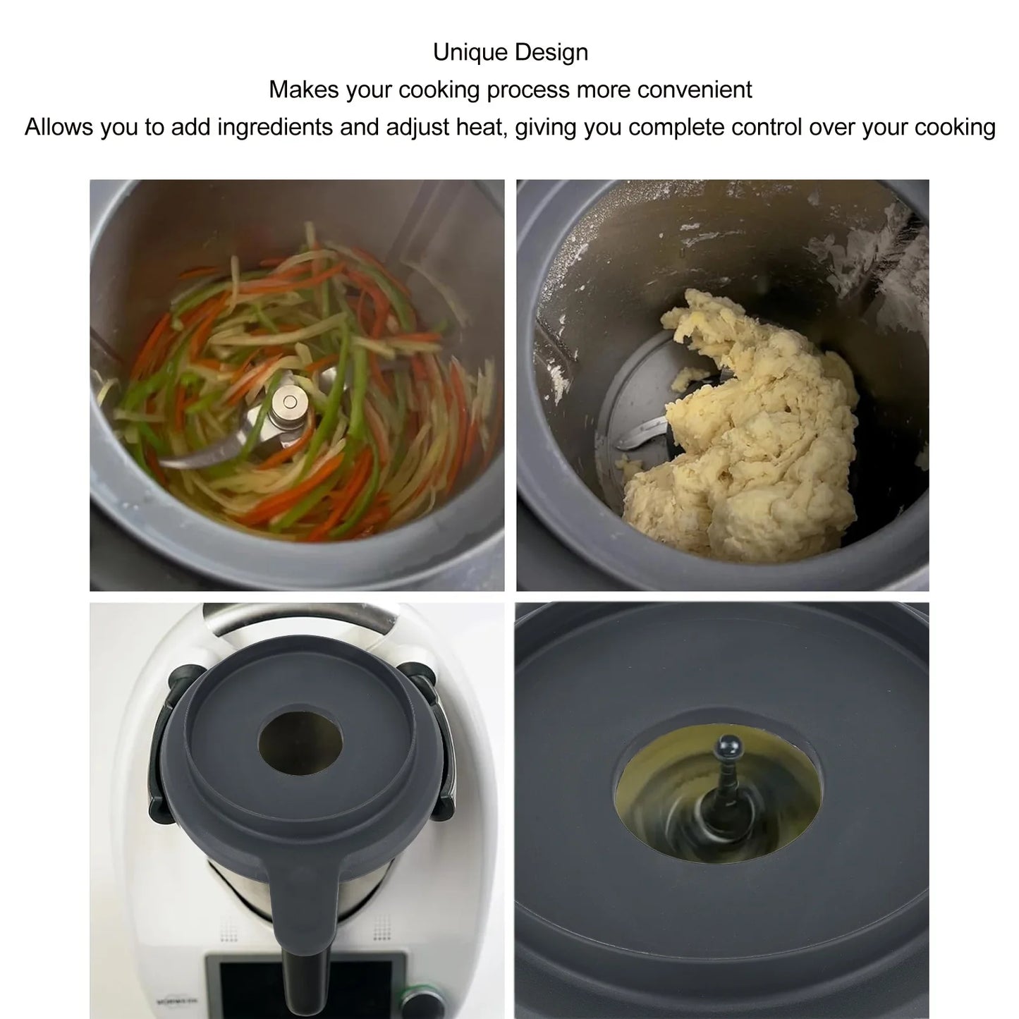 Blender Mixer Bowl Lid Preserve Nutrition Multifunctional Mixing Bowl Cover for Thermomix TM5 TM6 Mixer Accessories