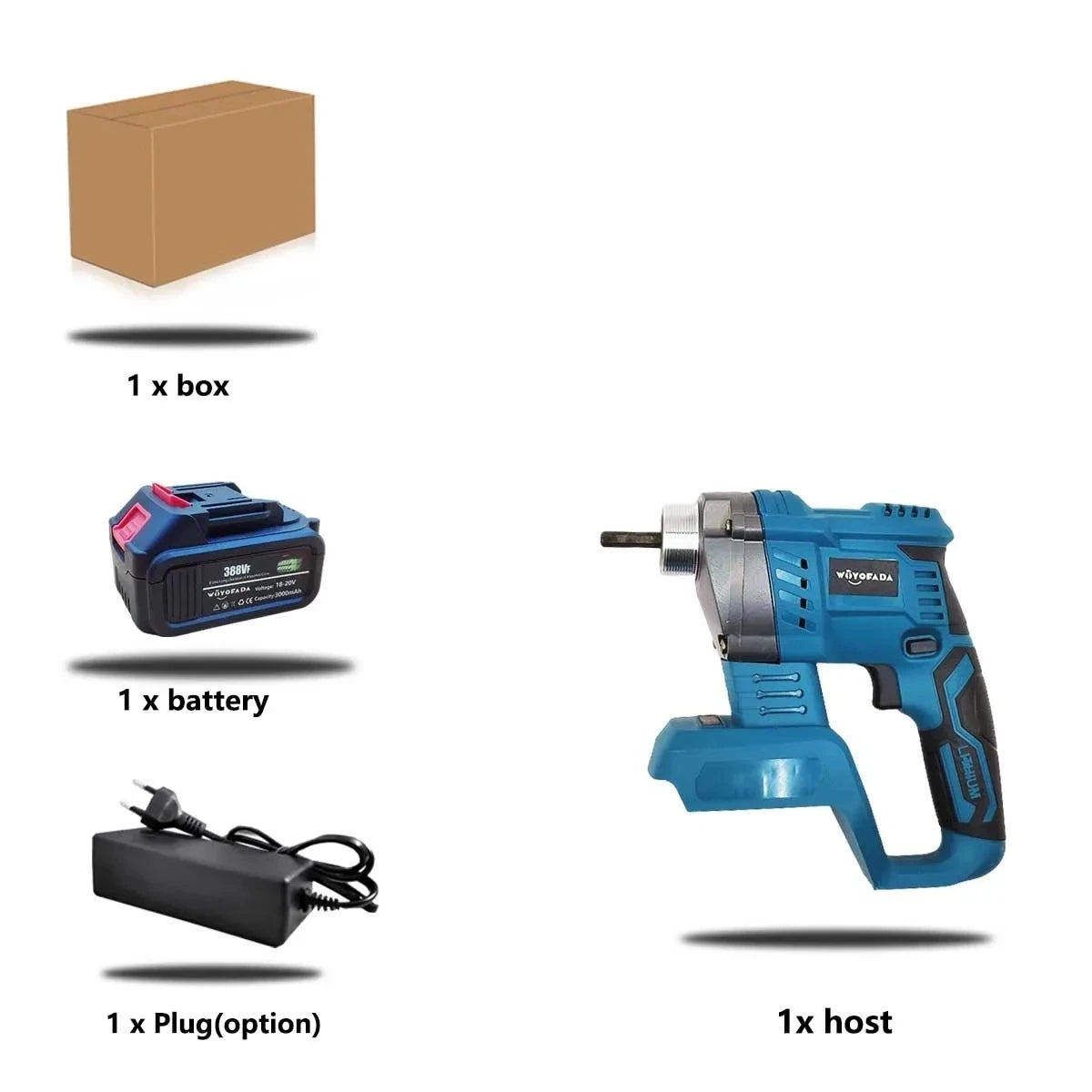 Electric Concrete Mixing Tool Brushless Cement Soil Concrete Vibrator High Power Concrete Mixer Vibrator For makita 18v battery