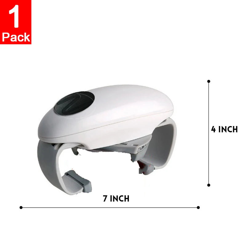 Household Automatic Jar Opener Electric Bottle Opener Electric Binaural Can Opener One-button Automatic Bottle Cap Opening