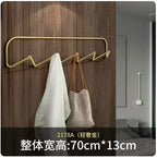 Nordic Clothes Hat Rack  Creative Wall Hanging Hooks, Simple Bedroom Coat Hanger, Light Luxury Design, Bathroom Organizer