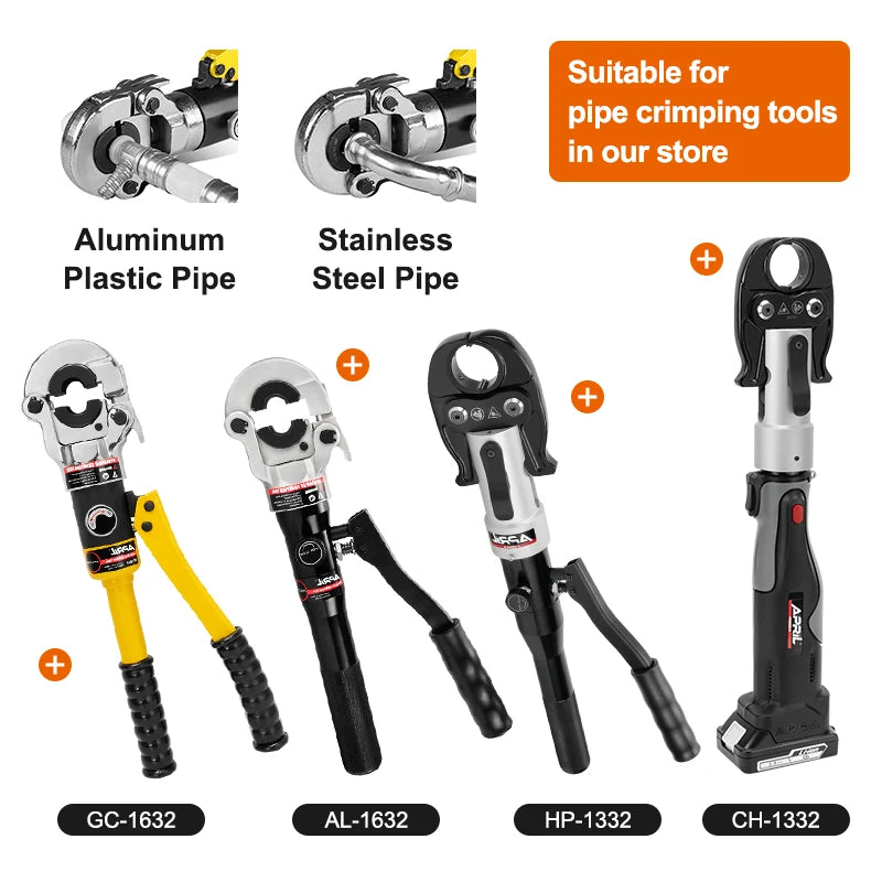 Hydraulic Pipe Crimping Jaw TH U Pipe  for Pex Fittings and V  M  VAU VUS  Pipe press moulds  for Cooper Cube