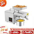 Home Automatic Oil Press Machine Commercial Nuts Seeds Oil Presser Oil Extractor Digital Temperature Control