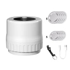 Electric Jar Vacuum Sealer Kit for Food Storage 1200mAh Vacuum Sealing Machine for Wide Mouth and Regular Mouth Jars