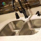 Customized Composite Solid Surface Countertop Rectangular Table Tops Kitchen Worktops for Restaurant Hotel Kitchen Renovation