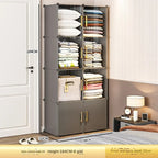 NEW Wardrobe Clothes Cabinets Dressers Cube Storage Locke Closet Plastic Collapsible Sturdy Home Bedroom Foldable Furniture